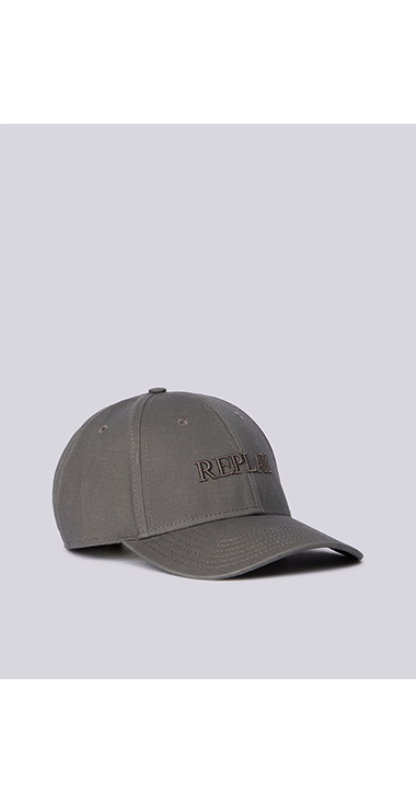 ロゴ刺しゅう入りダメージCAP 詳細画像 グレー 1